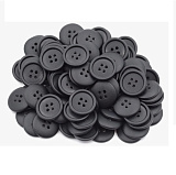 CB 3423 Пуговица 40L(25мм) 4пр. (черный) (10шт)