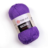 Пряжа Macrame (135 фиолетовый) (6шт) 100% ПЭ, 90г/130м