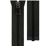 Молния трактор Т5 50см (310 черный глянцев.) GAMMA ZipGlaze
