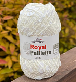 Royal Paillette (26600 белый) (10шт)100% хлопок 25г/65м
