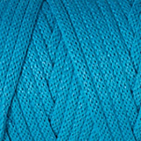 Пряжа Macrame Cord 5мм (763 бирюза) (2шт) 60% хлопок/40% вискоза, 500г/85м