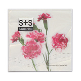 Салфетки 33*33см, 2-х слойные, JLC-2PLY (гвоздики) Мастери Сама Пенза