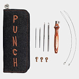 21002 Набор инструментов для ковровой техники Punch Earthy, KnitPro,