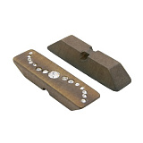 DK5-238-10 Пуговица 77L(50мм) (2шт) (коричневый)