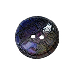 217YYG012-2 Пуговицы 17мм 2пр. фиолетовый (10шт)