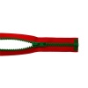 Молния BICOLOR трактор разъем. (1зам.,Т6) 60см (008 красный/050 яр.зеленый) (2шт)
