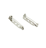 КБУ1 Булавка-основа для броши 35мм никель(25шт)