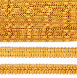 Тесьма отделочная "шанель" 8мм*9м желтый 