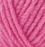 Superlana maxi цв.178 - яр.розовый меланж (5шт)  75%-акрил / 25%- шерсть 100г/100м