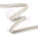 Тесьма "шанель" TB.0384-0016 12мм*18,28м (177 серый)