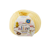 Cotton Gold Hobby цв.187-св.лимон (10шт) 55% хлопок - 45% акрил 50г/165м