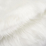 Мех искусственный, ворс 3 см, 48х50 см белый Мастери Сама Пенза