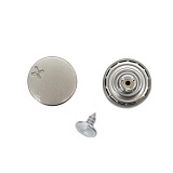 21NB-0180 Пуговицы джинсовые 18мм, никель (4шт)