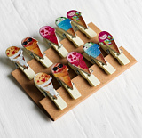 Набор декор.прищепок «Мороженое» 10 шт. Мастери Сама Пенза