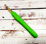 Крючок вязальный каучуковая ручка 9,0мм (3шт)