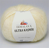 Пряжа Ultra Kasmir цв.56809 молочный (10шт) 75% акрил/25% альпака 175м/50г