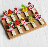 Набор декор.прищепок «Летний набор» 10 шт. Мастери Сама Пенза