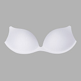 Моночашки корсетные AC-44 р.70 (белый) с уступом под бретель с эфф. push-up