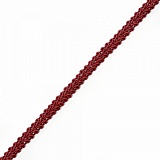 Тесьма "шанель" TB.0384-0016 12мм*18,28м (048 бордовый)