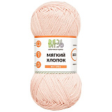 Пряжа Вязь 'Мягкий хлопок' (6шт) (105 пудровый) 50гр/170м (100% хлопок)