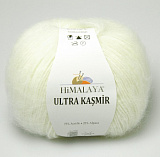 Пряжа Ultra Kasmir цв.56807 молочный (10шт) 75% акрил/25% альпака 175м/50г