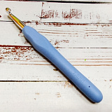 Крючок вязальный каучуковая ручка 7,0мм (3шт)