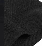 Кашкорсе поликоттон стрейч 2х2 130см 3 м черный
